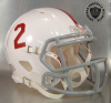 Alabama Crimson Tide White Helmet 1950s - 1971 (so